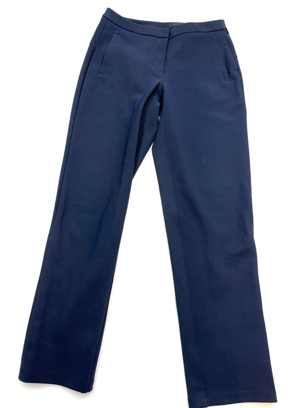LULULEMON $128 Womens 4 Navy Blue On The Move High Rise Trouser Pants W5BGZS N12 - Picture 2 of 6